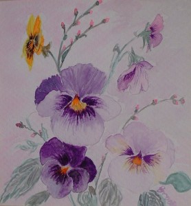 Pansies for Betty
