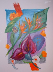 The shape of flowers