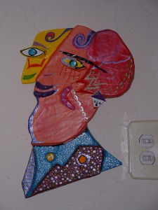 2 dimensional abstract